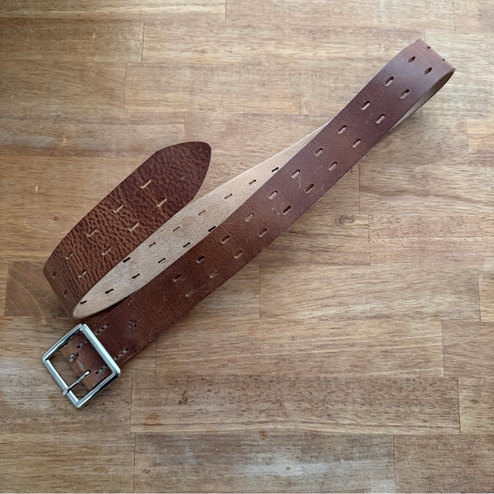 imogene + willie x emil erwin two prong horween belt
